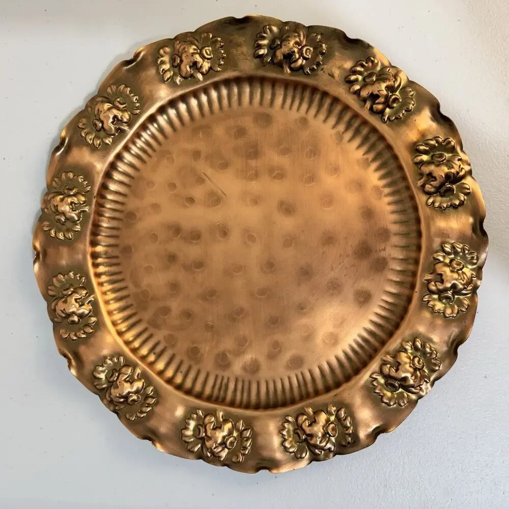 Vintage solid copper